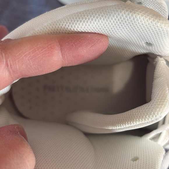 NIP PrettyLittleThing Women’s Sz 8 White Hi Top Platform Trainers - Picture 4 of 6